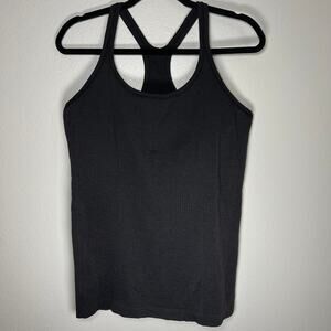 Lululemon Athletica| Women’s Eb To Street  black racerback active camisole top